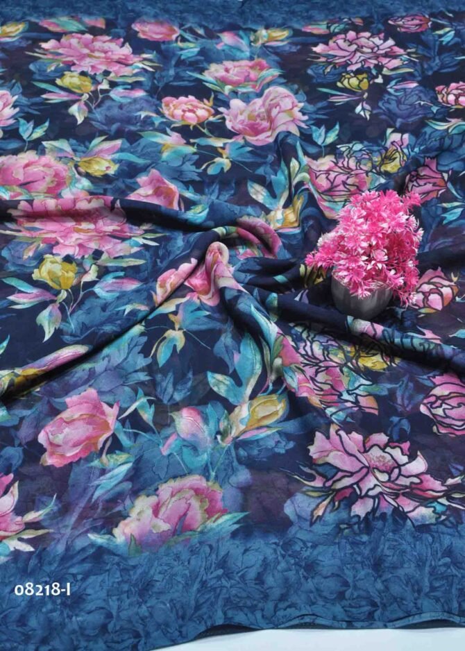 Kannika -08218-I  NavyBlue Color New Arrival Soft Georgette Saree CM1255871 (RR11C)