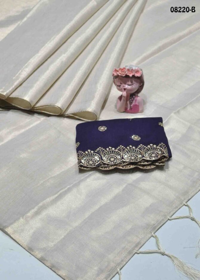 Dikshitha - 08220-B   Tan Color New Arrival Excellent Uppada Saree CM1270182 (LR4E)