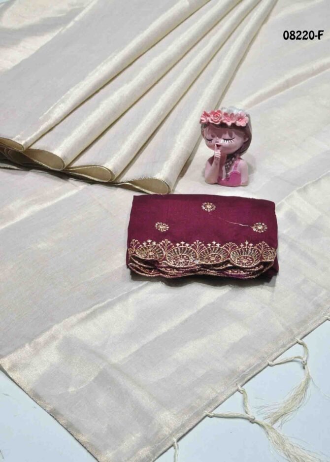 Dikshitha - 08220-F   Tan Color New Arrival Excellent Uppada Saree CM1270182 (LR4E)