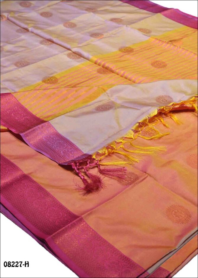 Gajalakshmi - 08227-H   Blush Pink Color Traditonal Look Semi Softy Silk Saree CM1270860 (LR3E)