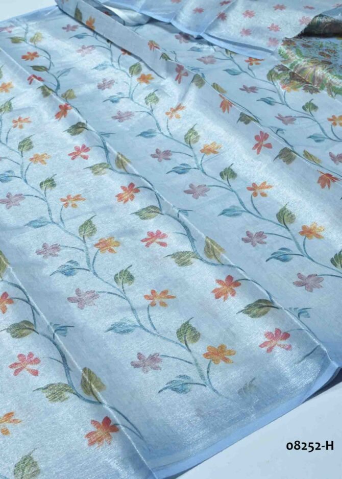 Amrutha - 08252-H   Lavender Color Digital Printed Uppada Saree CM1252990 (RR2E)