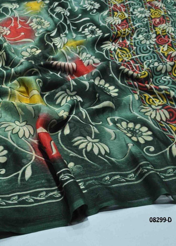 Mithunya -08299-D  Green Color Simply Synthetic  Saree CM1267395 (LR11E)