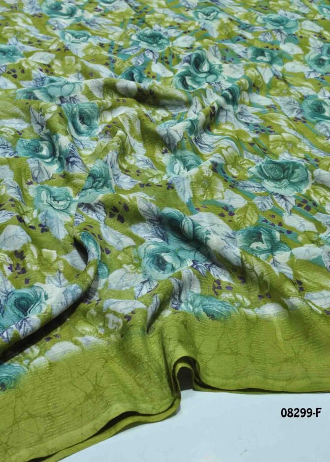 Nithya -08299-F  Green Color Simply Synthetic  Saree CM1267395 (LR11E)