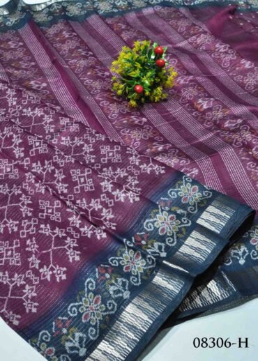 Bavishya -08306-H Plum Purple Color Elagant Look Dola Silk Saree CM1271129 (LR6C)