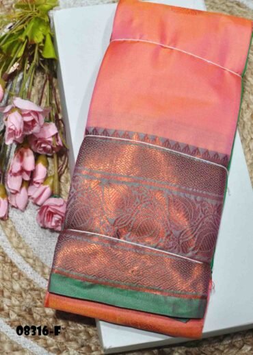 Chithara - 08316-F Desire Red Color Excellent Traditional Look Lichi Silk Saree CM1269132 [LR2D]