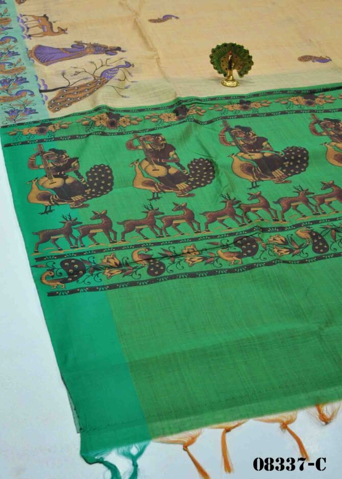 Vedika -08337-C Copper Brown Color Elagant Look Silk Cotton Saree CM1261326 (RR13D)