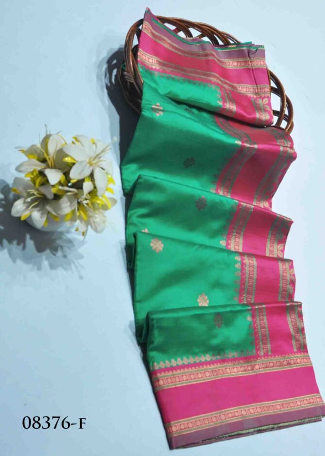Anjali -08376-F  Jade Green Color Excellent Rich Look Banarasi Saree CM1248049 (LR1C)