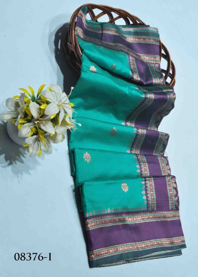 Anjana -08376-I  Jungle Green Color Excellent Rich Look Banarasi Saree CM1248049 (LR1C)