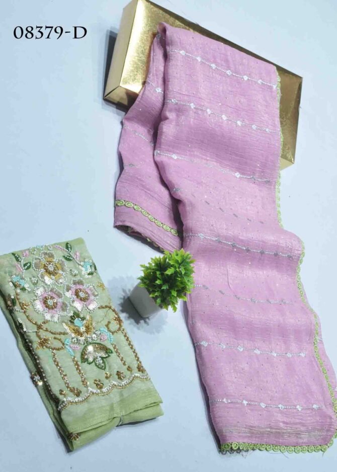 Kasthuri -08379-D Wineberry Pink Color New Arrival Designer Space Silk Saree CM1247899 (LR8D)