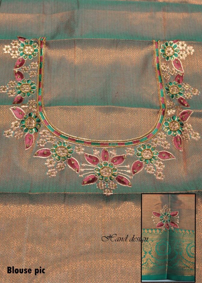 Raja Rani - 08470-G Red  Color Rich Look Kanchipuram Silk  Saree with Blouse work CM1261367 (RR3D)