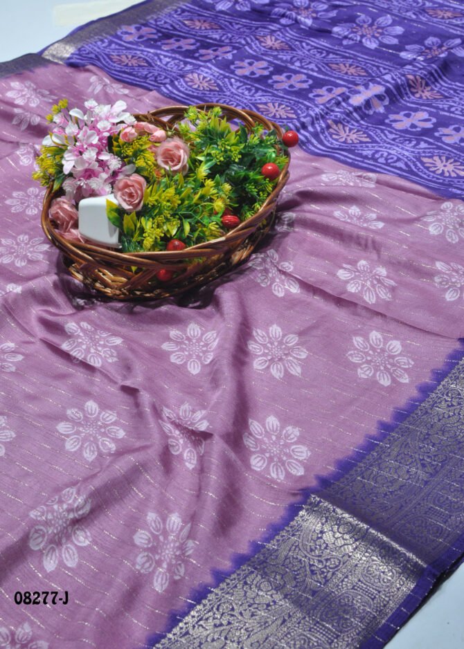 Arunika -08277-J  Mauve Purple Color Elagant Look Dola Silk Saree CM1254420 (LR5E)