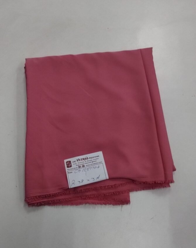 Poornima 0038-B Peach color (3 mtrs) Lining materials CM1257704*3