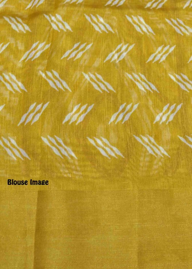 Ekshitha -09220-F  Mustard Color Simply Synthetic Cotton Saree CM1282389 (LR5C)