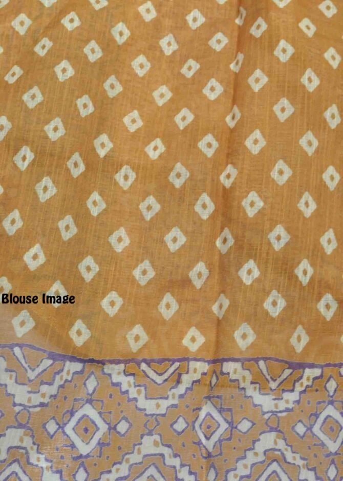 Yazhnila -09235-F  Mustard Color Stylish Linen Cotton Saree CM1282034 [LR5D]