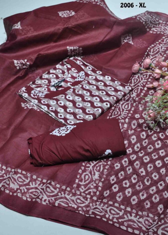 Baalar Colourful 2 -2006-XL   Purple Color Readymade Pure Cotton Salwar CM1292211 (LR2B)