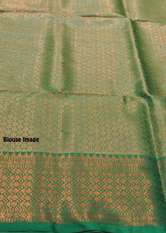 Kunthavai - 09276-F  Tan Color Traditional Wear Cora Silk Saree CM1273913 (LR2C)