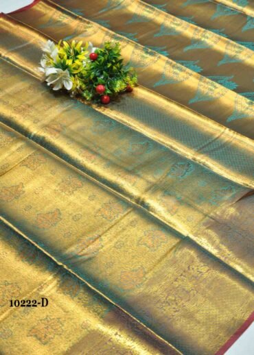 Sahaana - 10222-D  LightGreen  Color Traditional Wear Raw Silk Saree CM1288693 (LR1C)