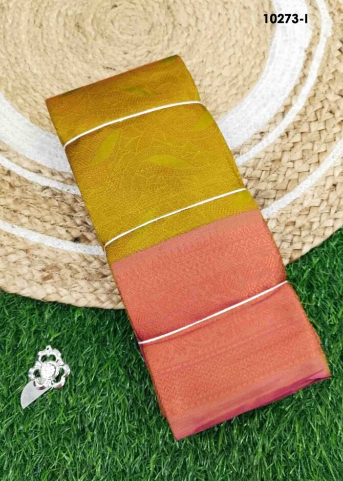 Mugizhagi - 10273-I  TeaGreen Color Excellent Lichi Silk Saree CM1269021 (RR2C)