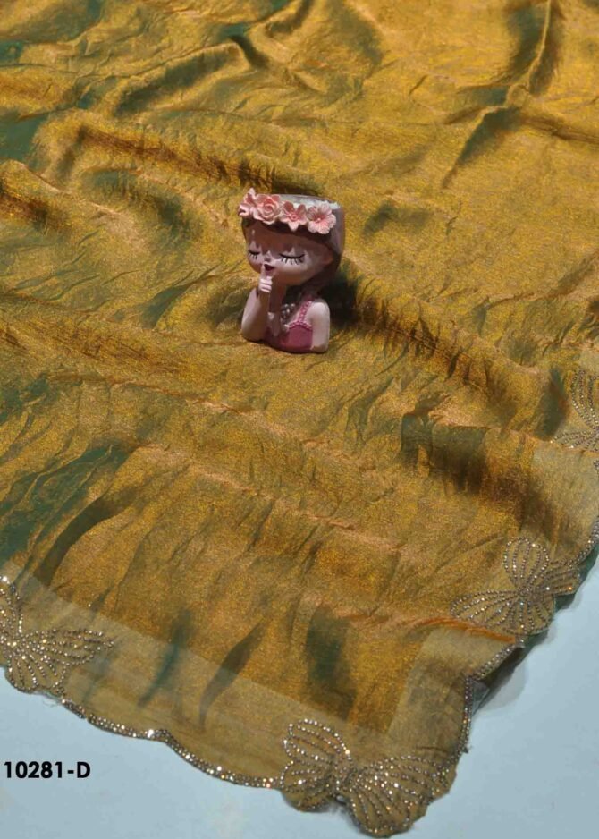 Thivitha -10281-D  BirchBrown Color New Arrival Trending Space Silk Saree CM1292657 [RR8B]