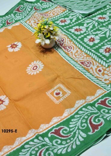 Anushka -10295-E   Mustard Color Soft Pure Cotton Saree CM1302503 [LR4B]
