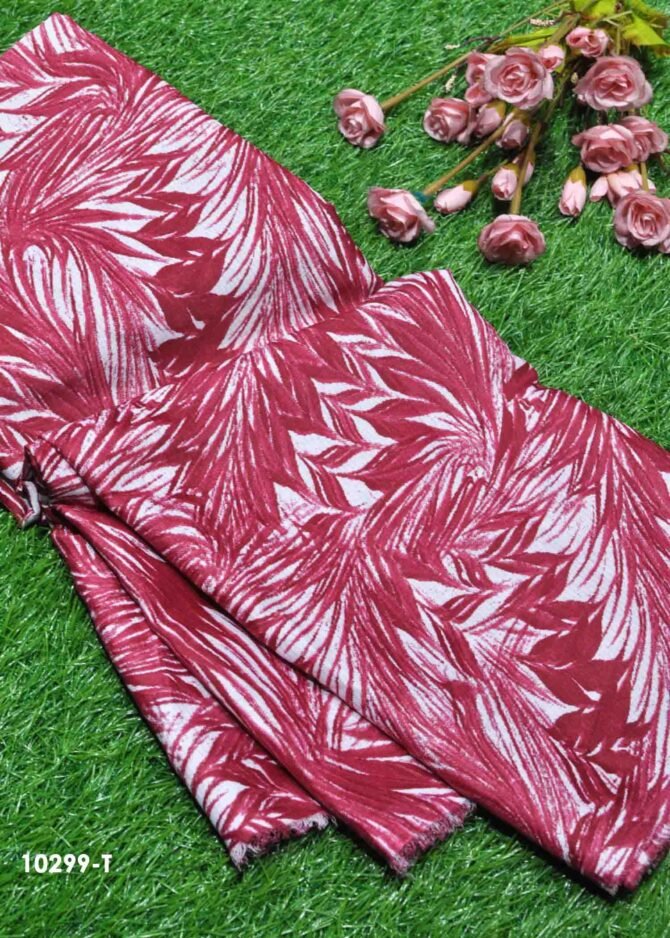 Rishitha - 10299-T  Maroon Color Top, Frock & Nighty Popcorn Material CM1305345 (LR1C)
