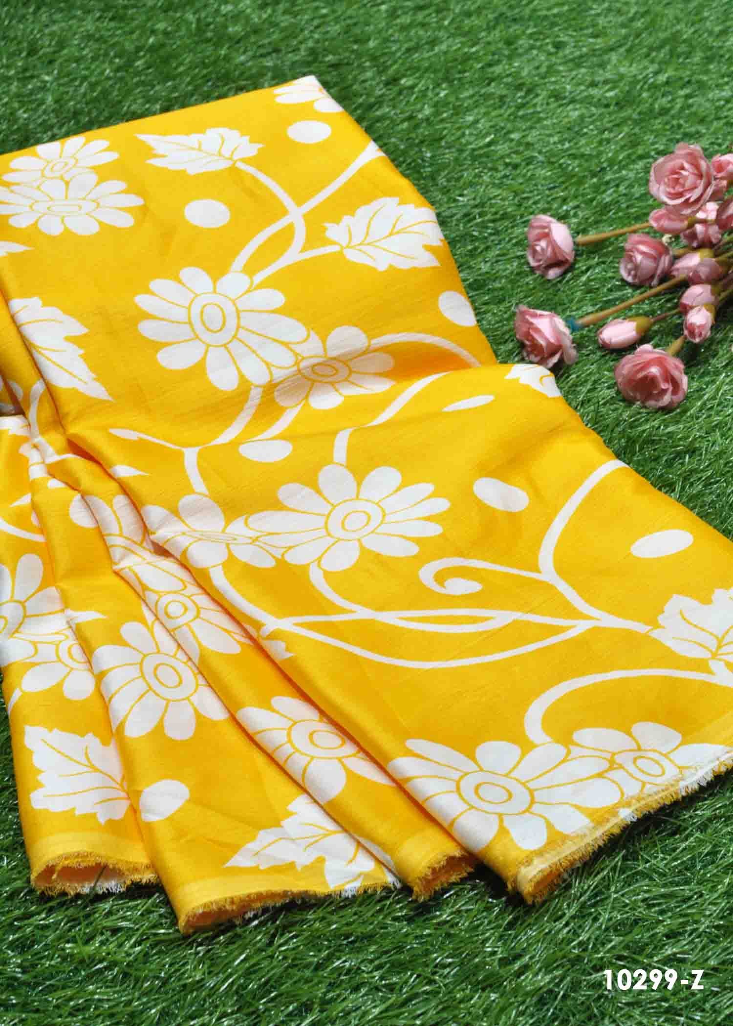 Rishitha - 10299-Z  BrightYellow Color Top, Frock & Nighty Popcorn Material CM1305345 (LR1C)