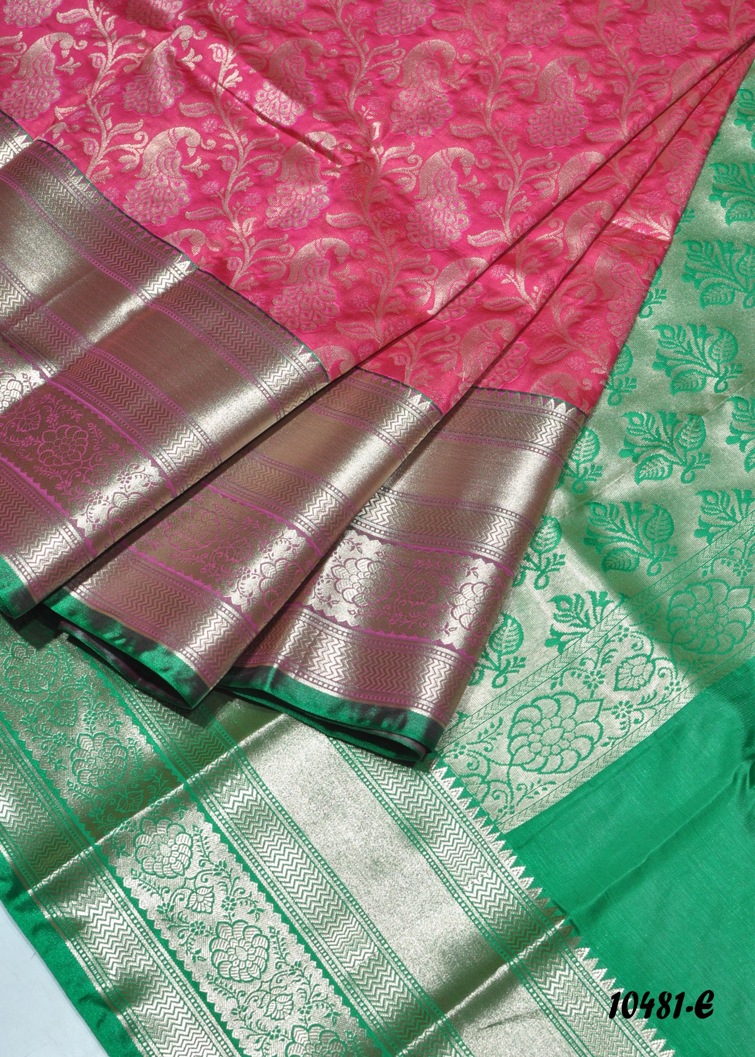 Subiksha -  10481-E  Pink Color Excellent Look Banarasi Silk Saree CM1305538 (LR3D)