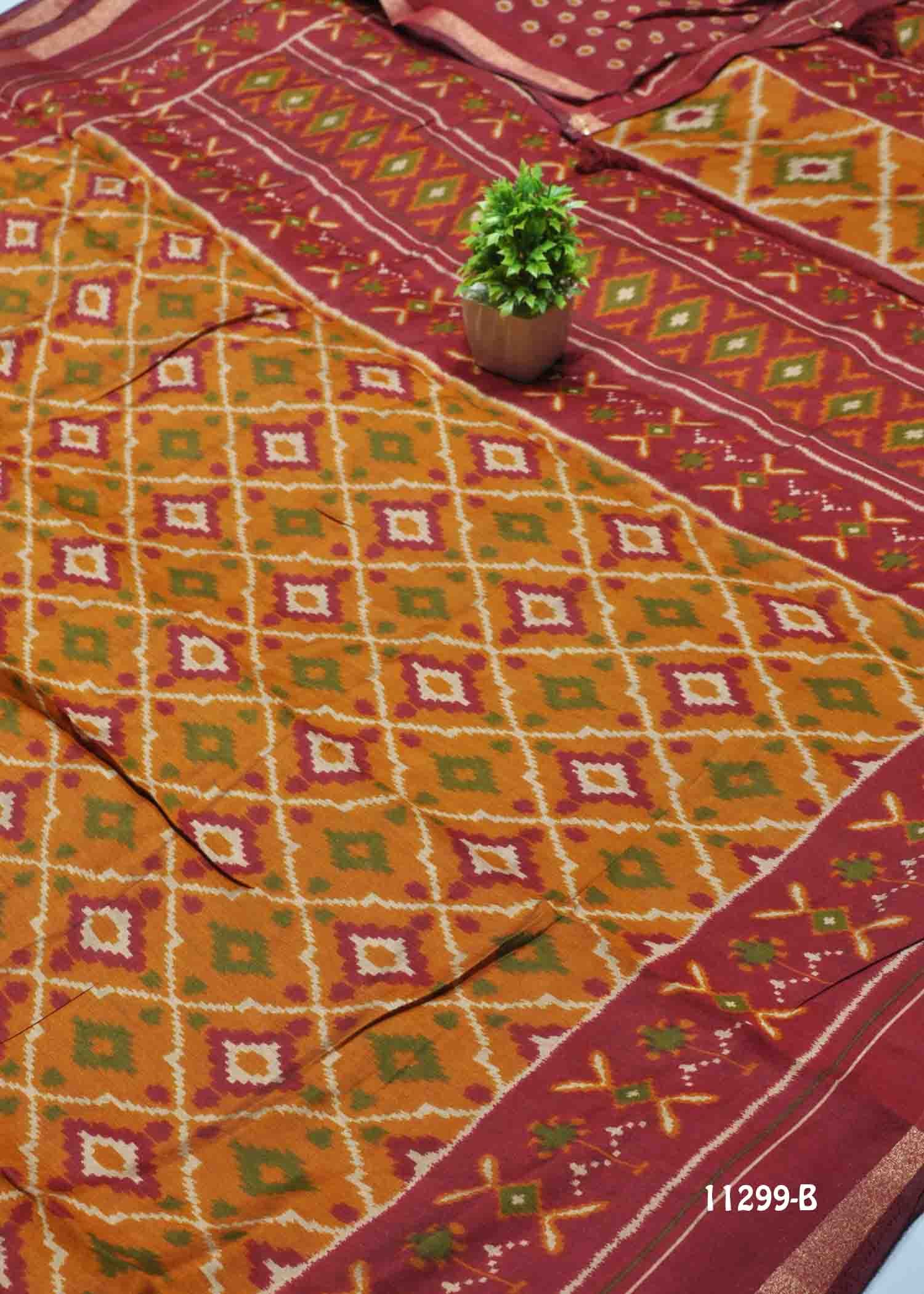 Mythili -11299-B Yellow Color New Arrival Dola Silk Saree CM1315309 (LR5E)