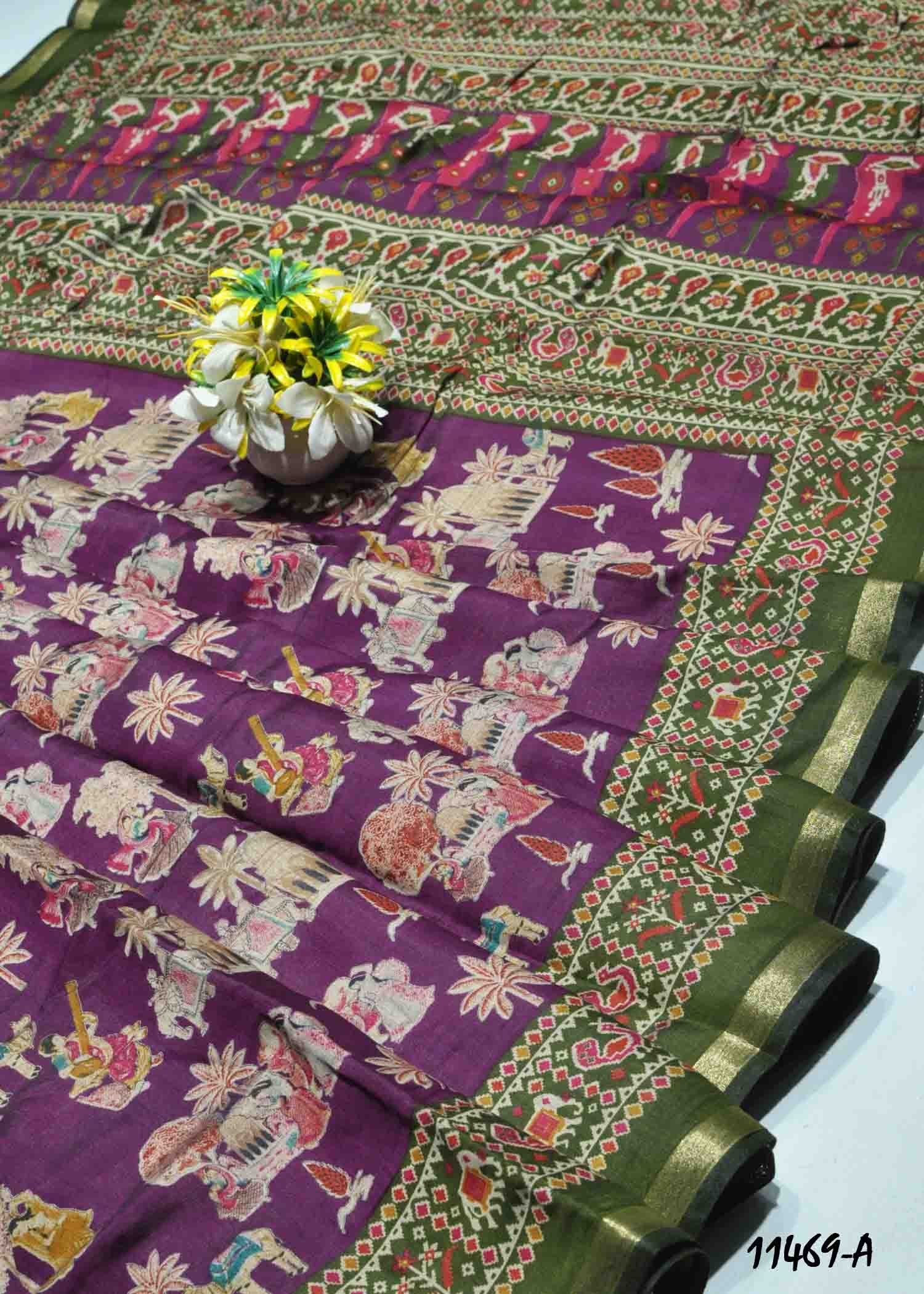 Suhani -11469-A Purple Color New Arrival Dola Silk Saree CM1315309 (LR5C)