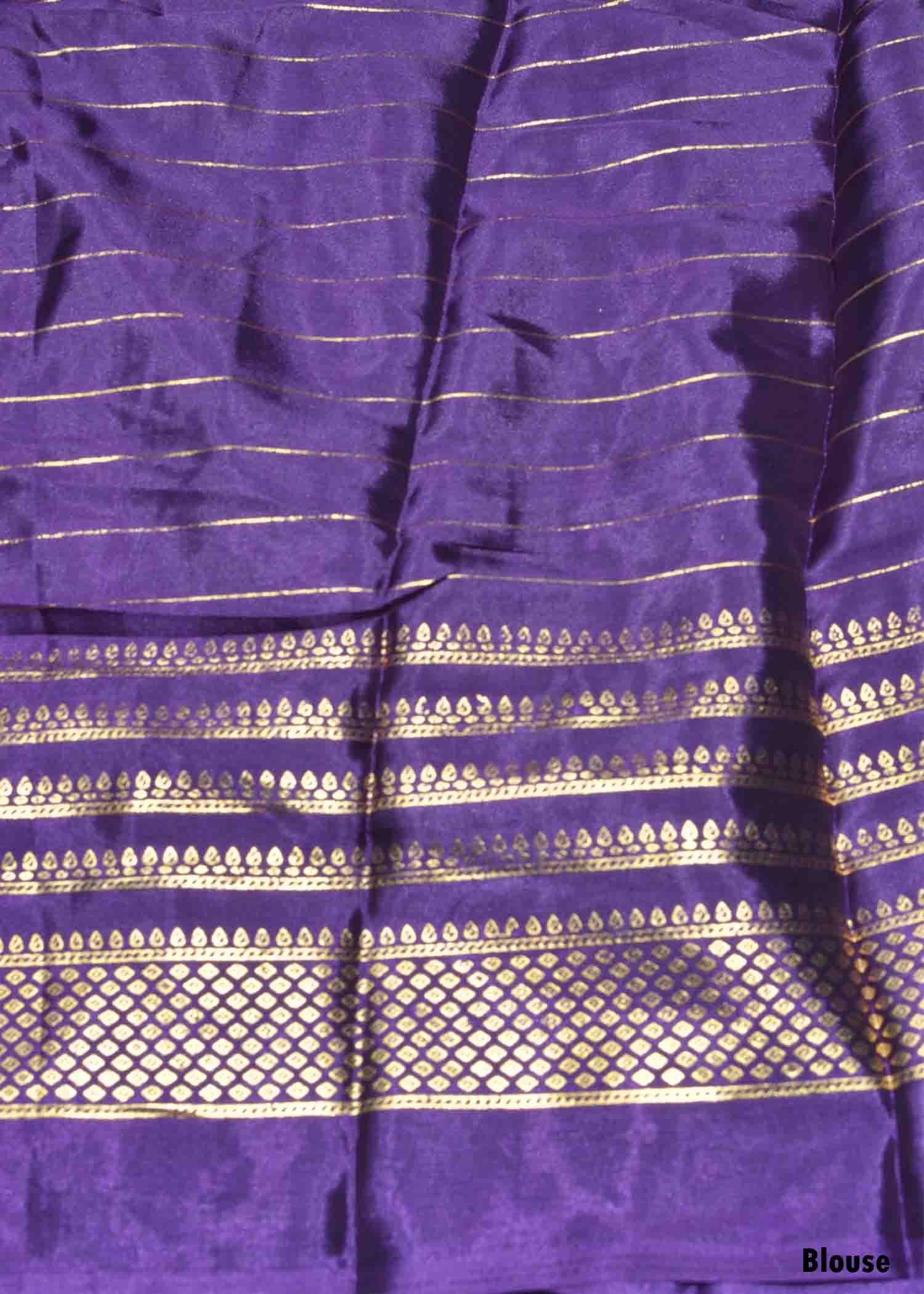 Aruna - 11428-A Violet Color Crepe Saree CM1312320 (RR9C)