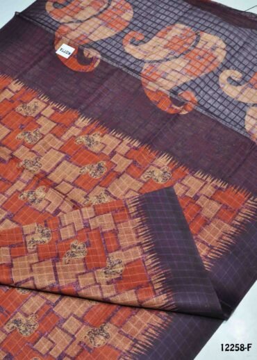 Azhagi -12258-F  LightBrown Color Simple Look Voyal Saree CM1322698 [RR4B]