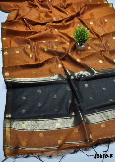 Miika -12415-F  Mustard Color Elagant Traditional Look Maheswari Silk Cotton Saree CM1320870 (RR2D)