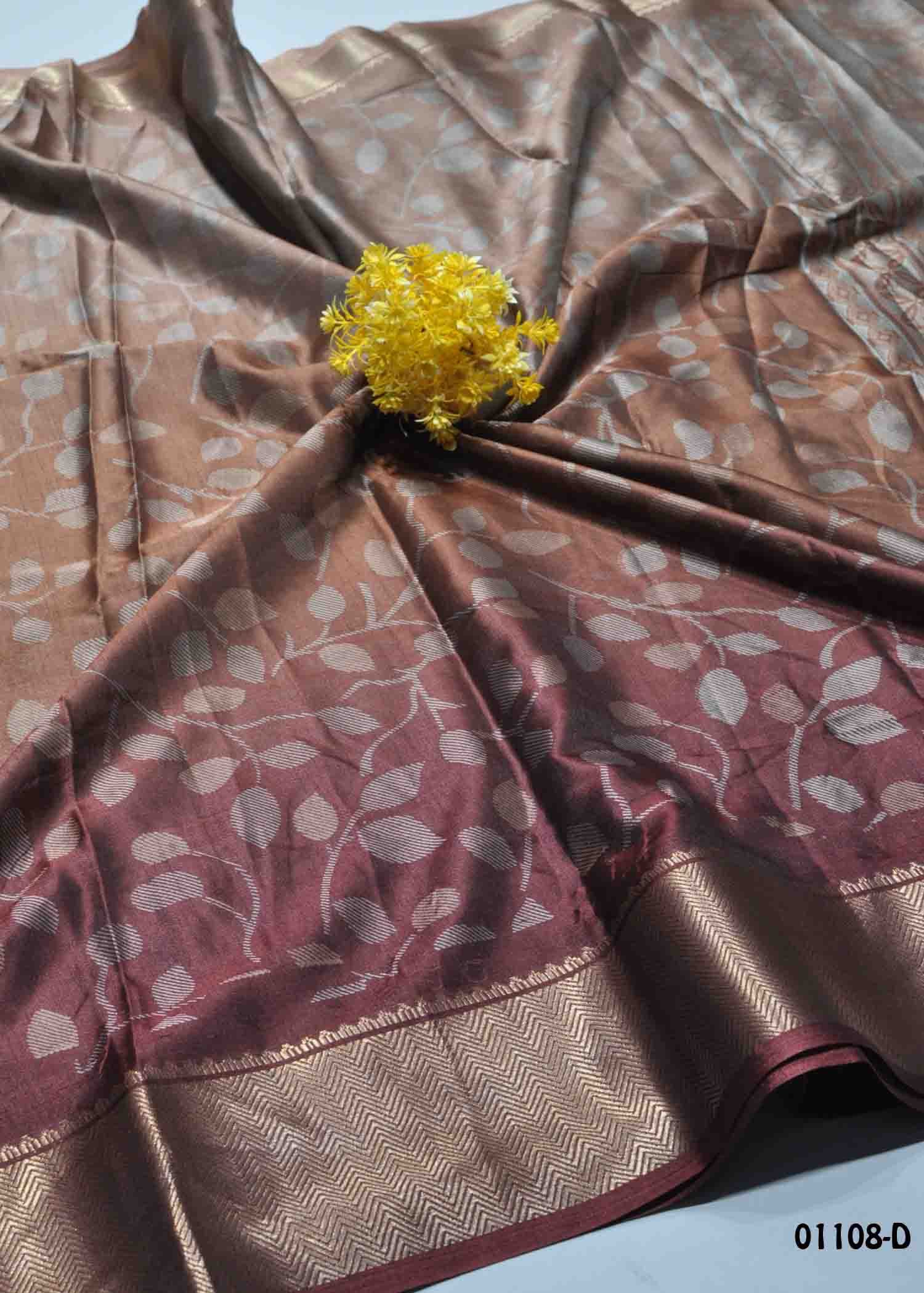 Iravya - 01108-D DesireRed Color Excellent Dola Silk Saree CM1353625 (LR5C)