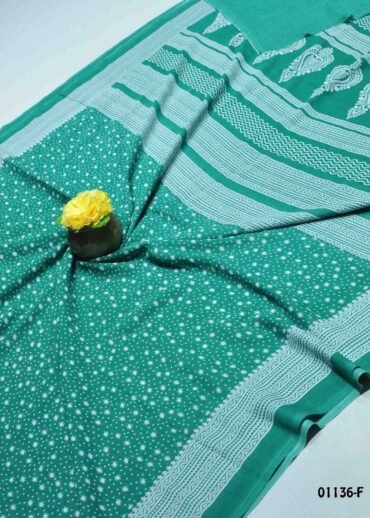 Devashini  - 01136-F  Green Color Simply Soft Synthetic Saree CM1353356 (LR9E)