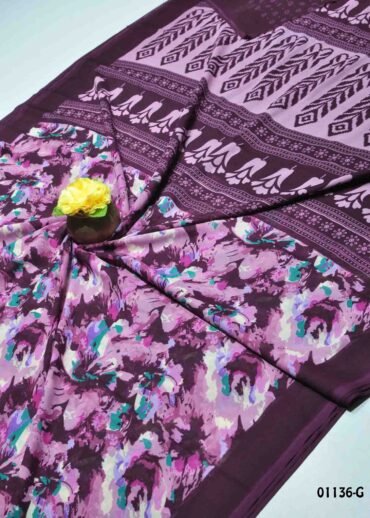 Devika  - 01136-G  Purple Color Simply Soft Synthetic Saree CM1353356 (LR9E)