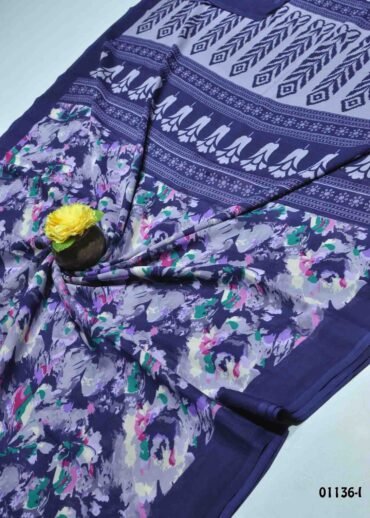 Devika  - 01135-I  Violet Color Simply Soft Synthetic Saree CM1353356 (LR9E)