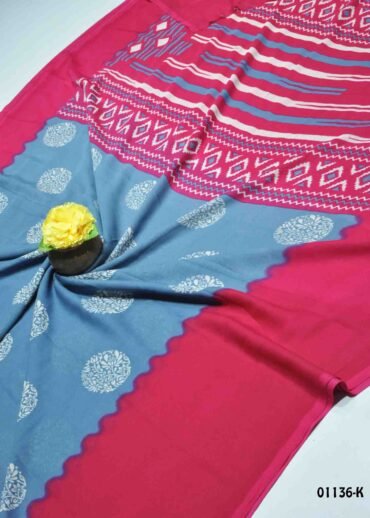 Devika  - 01136-K  Grey Color Simply Soft Synthetic Saree CM1353356 (LR9E)