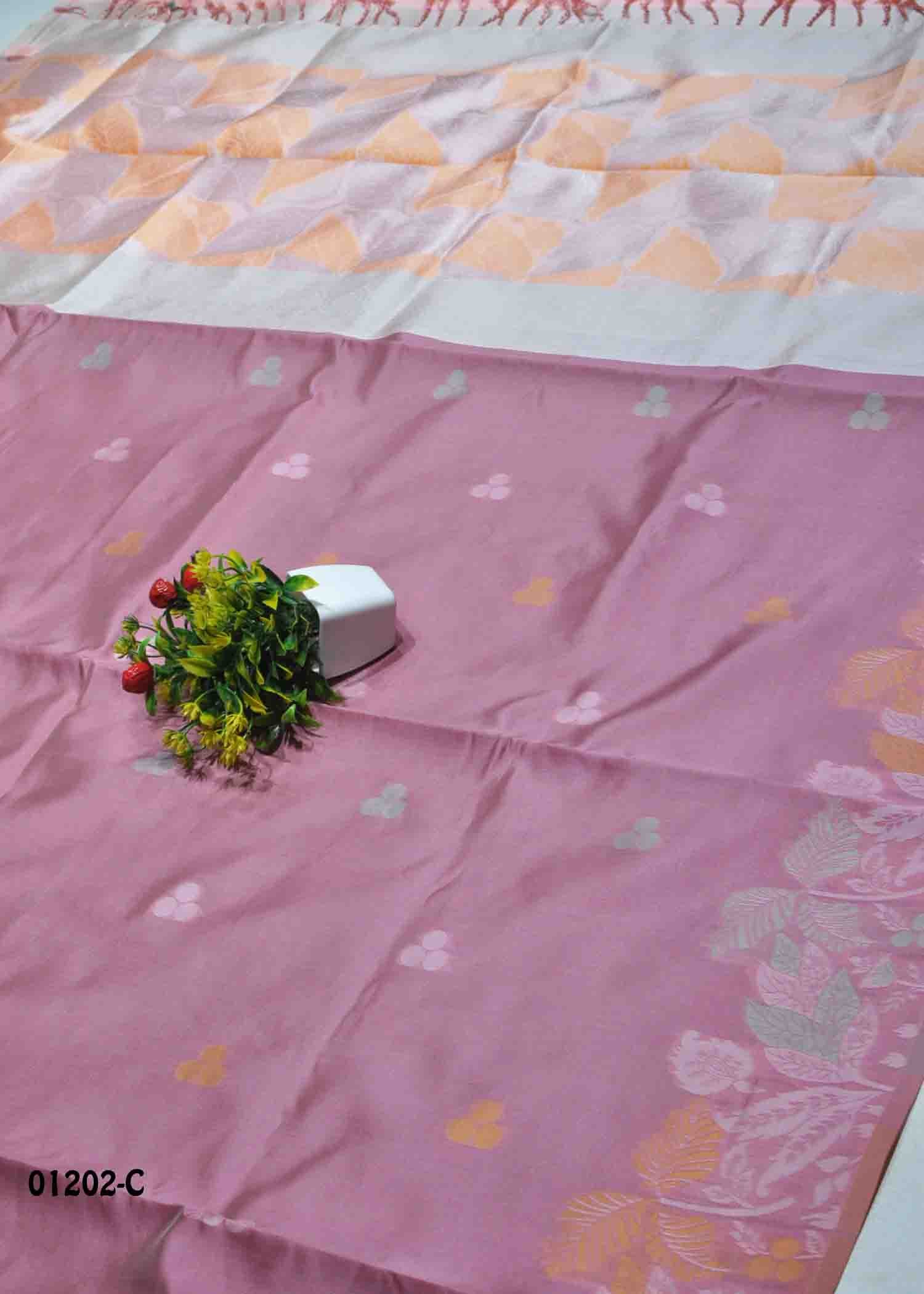 Magil - 01202-C Rosewood Color Fancy Banarasi Saree CM1326917 (RR1B)