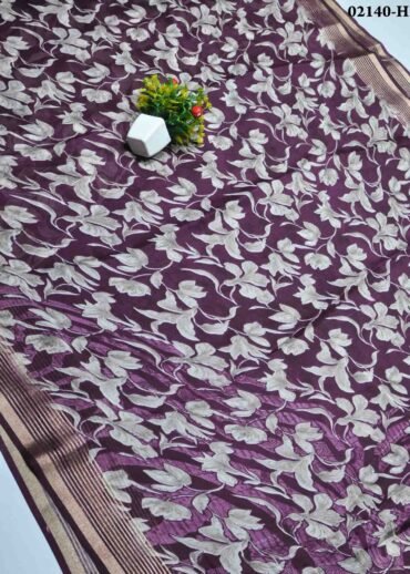 Bairavi  - 02140-H  Purple Color Simply Soft Georgette Saree CM1326097 [LR9E]