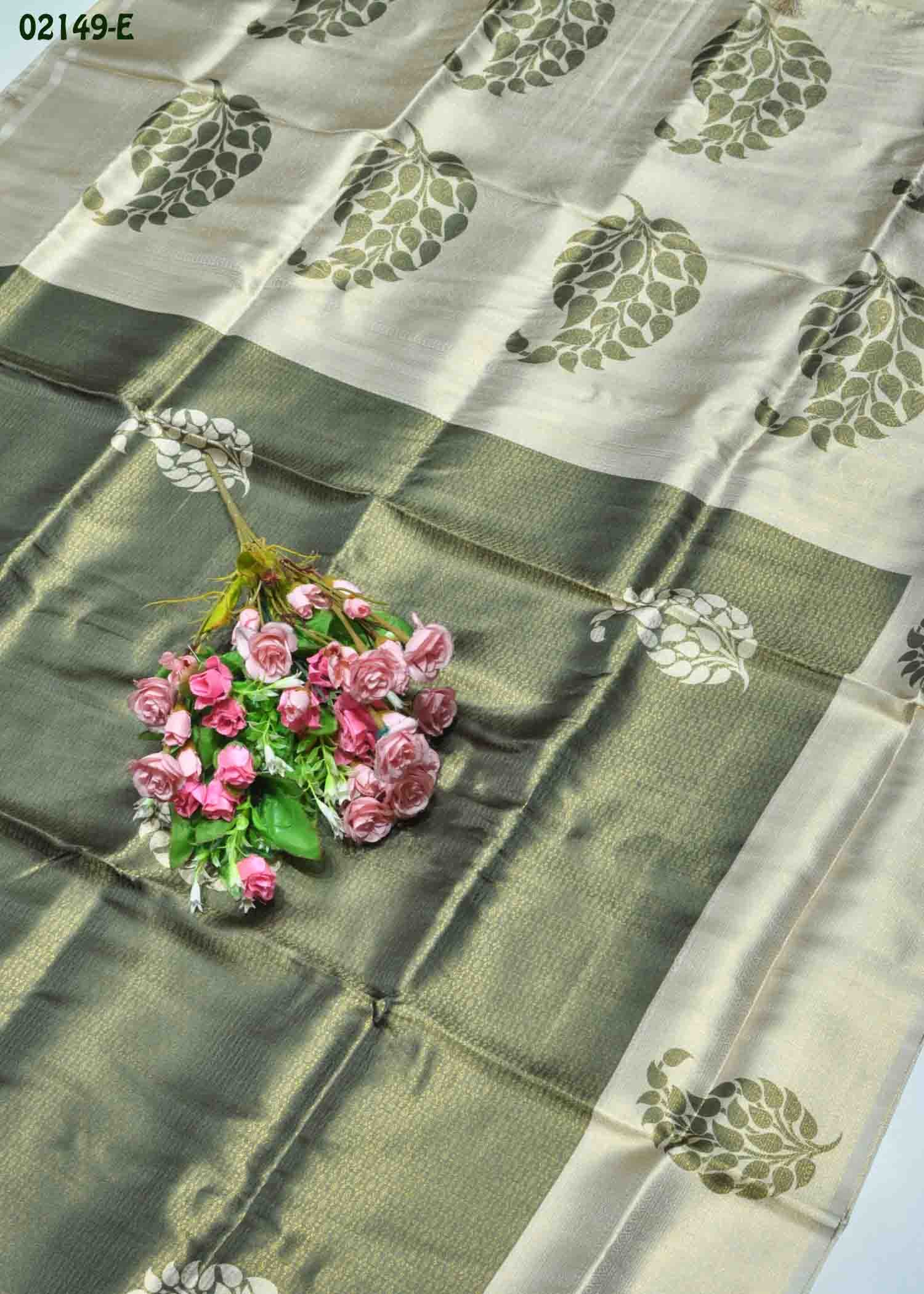 Adhira - 02149-E Green Color Traditional Look Soft Silk Saree CM1365532 (LR3D)