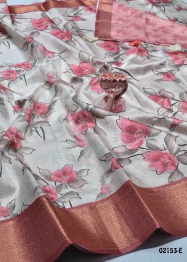 Danvika  - 02153-E  Halfwhite Color Excellent Dola Silk Saree CM1344780 [LR6C]