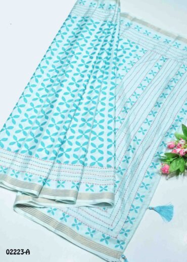 Yuvika -02223-A   SkyBlue Color Excellent Dola Silk Saree CM1358295 (RR5B)