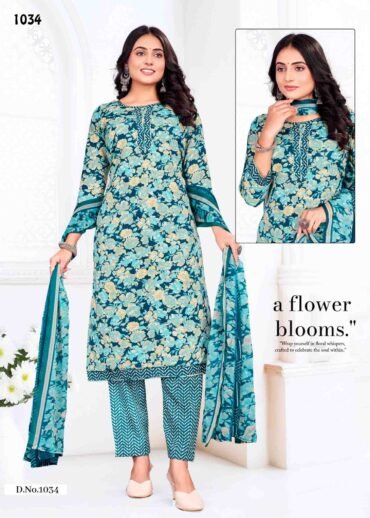 Fandy+ - 1034   Cyan Color Synthetic Salwar Material CM1367661 [LR2D]
