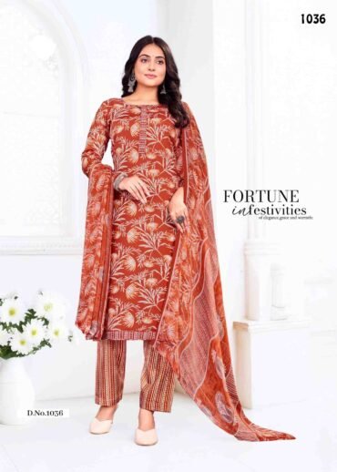Fandy+ - 1036   Brown Color Synthetic Salwar Material CM1367661 [LR2D]