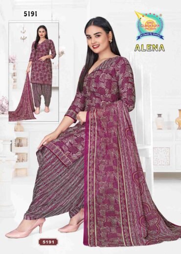 ALENA-5191   Purple Color Synthetic Salwar Material CM1312219 (RR4C)