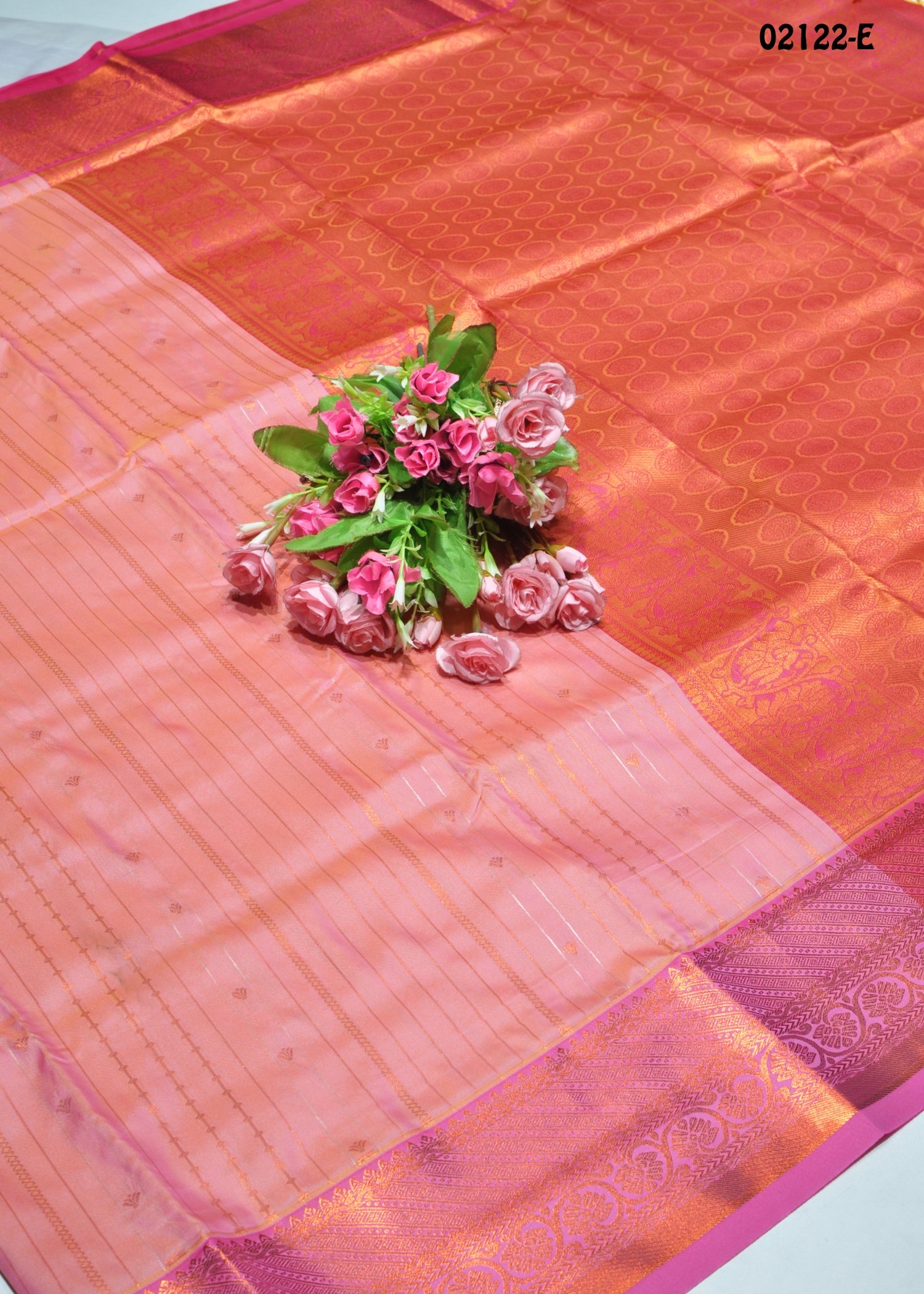 Pranavitha - 02122-E BabyPink Color Traditional Look Semi-Pattu Saree CM1332858 (LR1C)