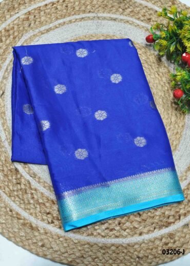 Niranjana - 03206-J  InkBlue Color Excellent Traditional Crepe Silk Saree CM1371482 (RR3D)