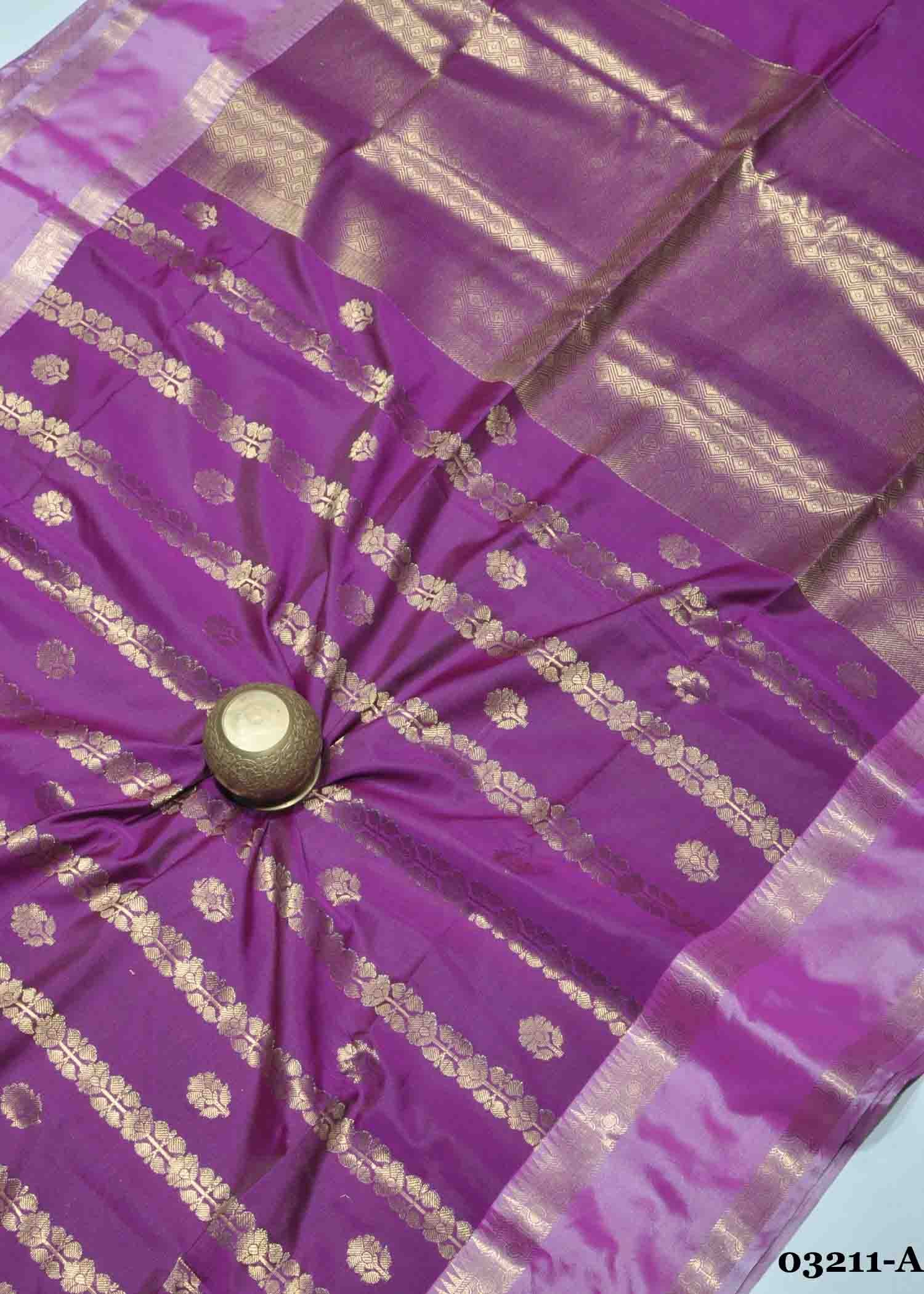Damayanthy -03211-A Magenta Color Semi Banaras Katan Soft Silk Sarees CM1370516 (RR3D)