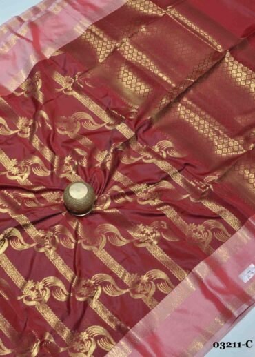 Damayanthy -03211-C  Maroon Color Semi Banaras Katan Soft Silk Sarees CM1370516 (RR3D)