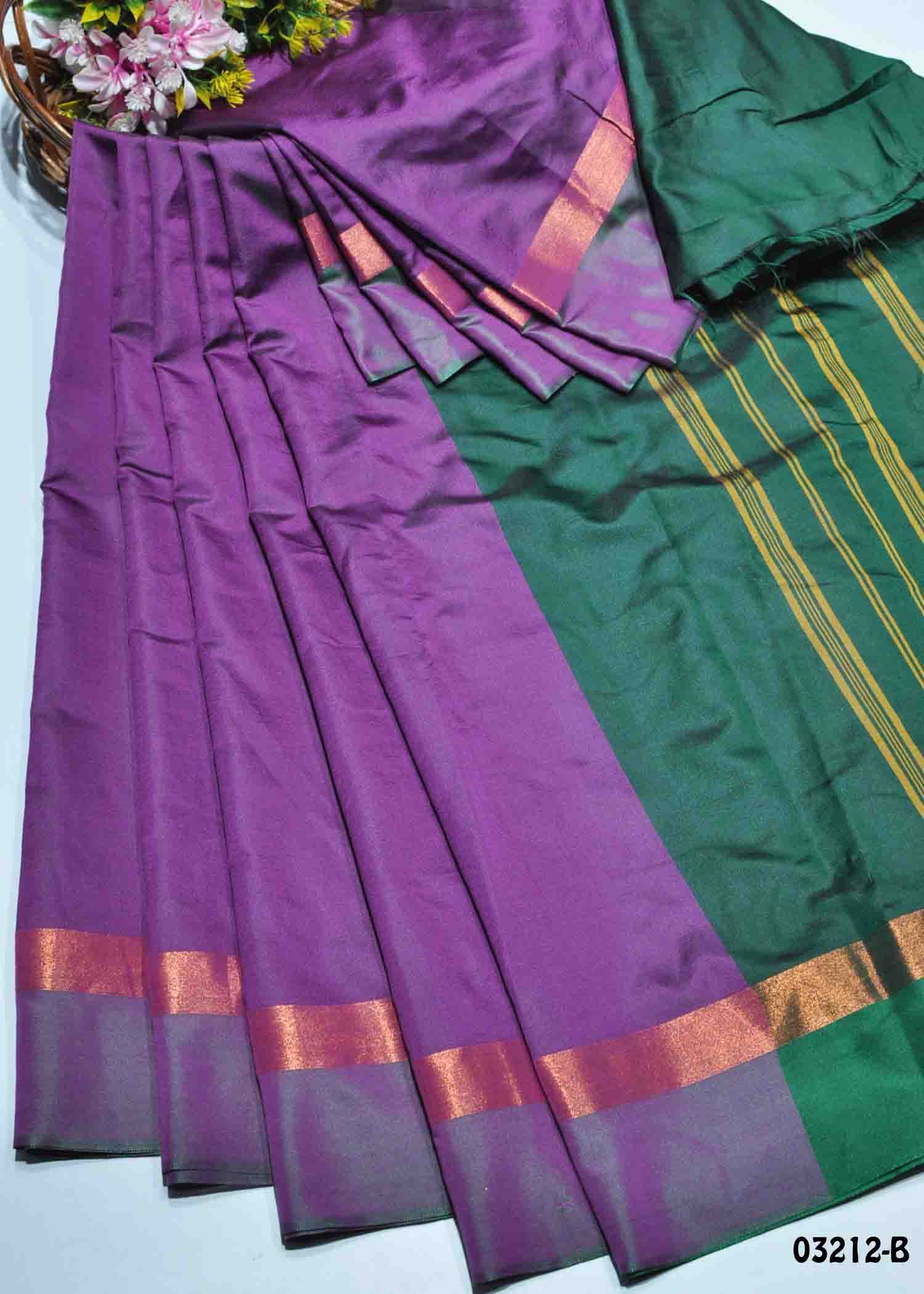 Divyasri -03212-B Magenta Color Traditional Look Aura Silk Sarees CM1360551 (RR1E)